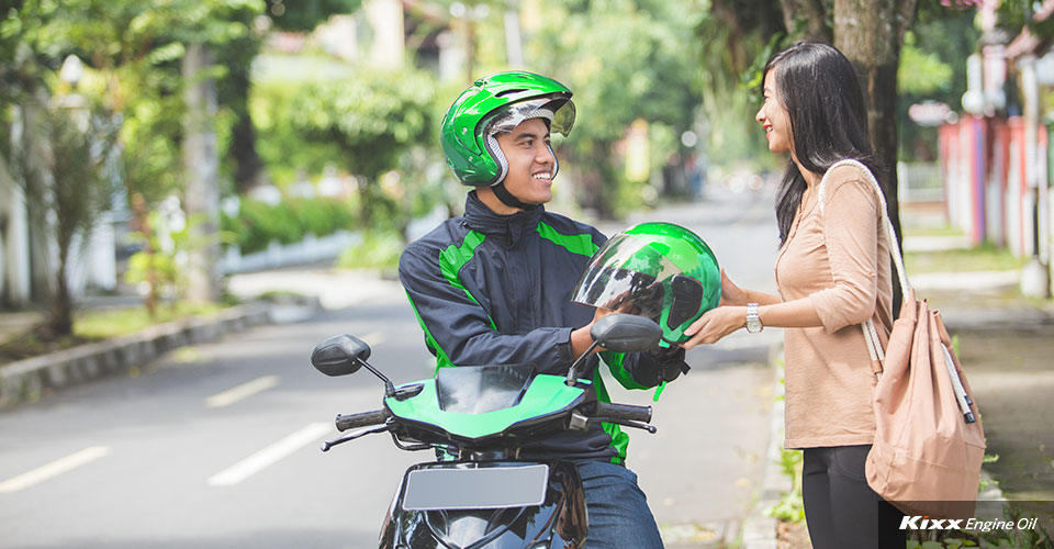 인도네시아 오토바이 택시 '오젝'