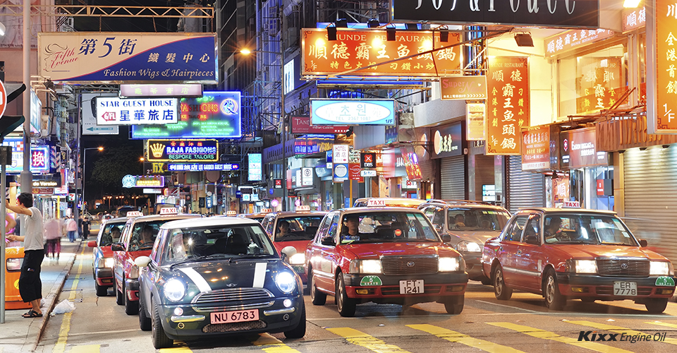 홍콩의 자동차 도로